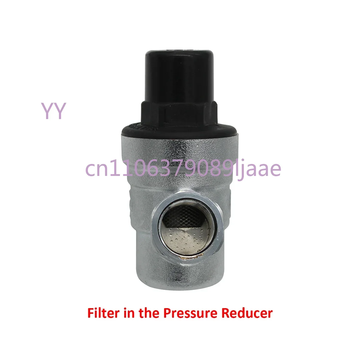 

Water Pressure Reducer Reducing Valve Regulator with Gauge Manometer DN15 DN20 Chrome