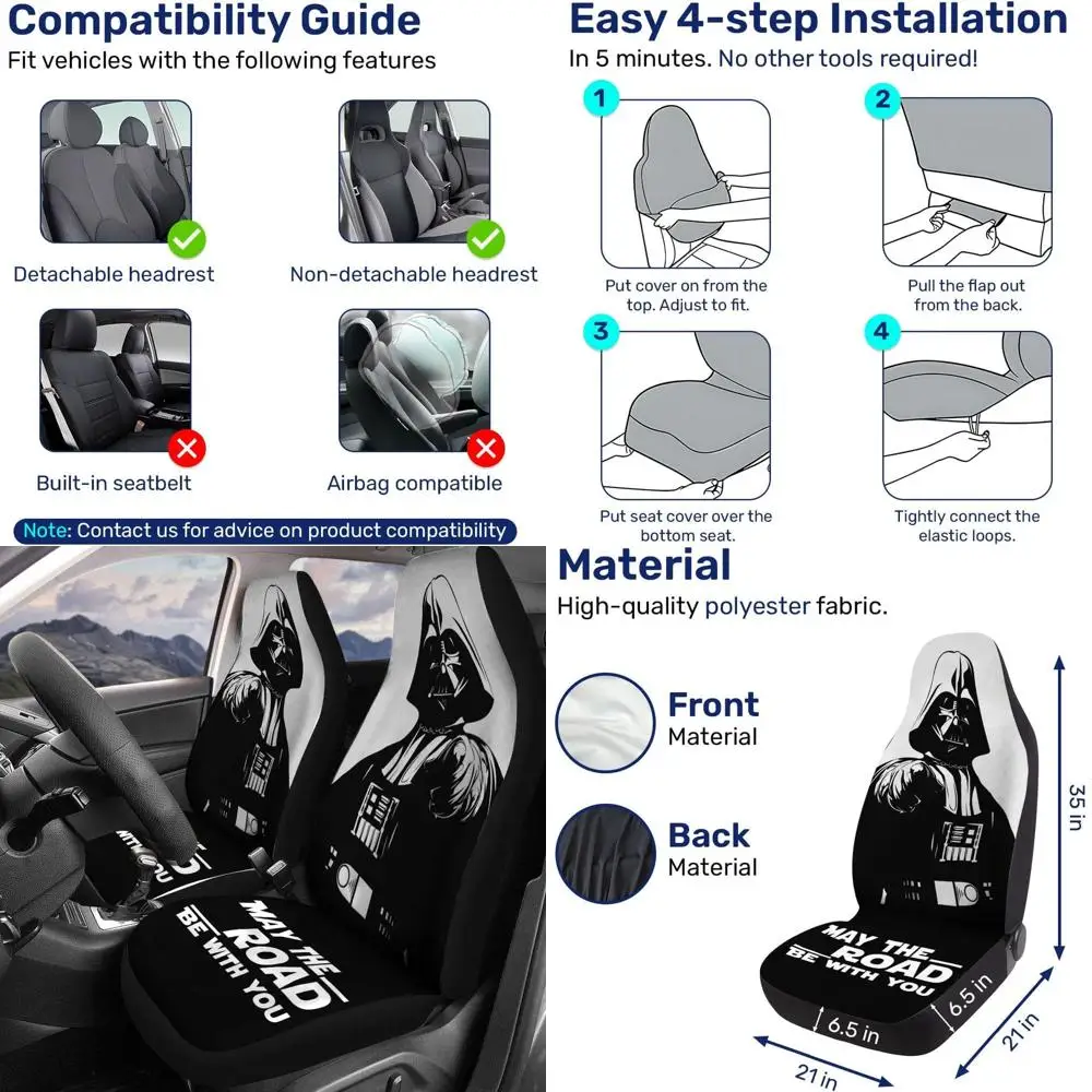 

Premium Christmas Seat Covers for Cars, Trucks, and SUVs: Durable & Protective Interior Decoration