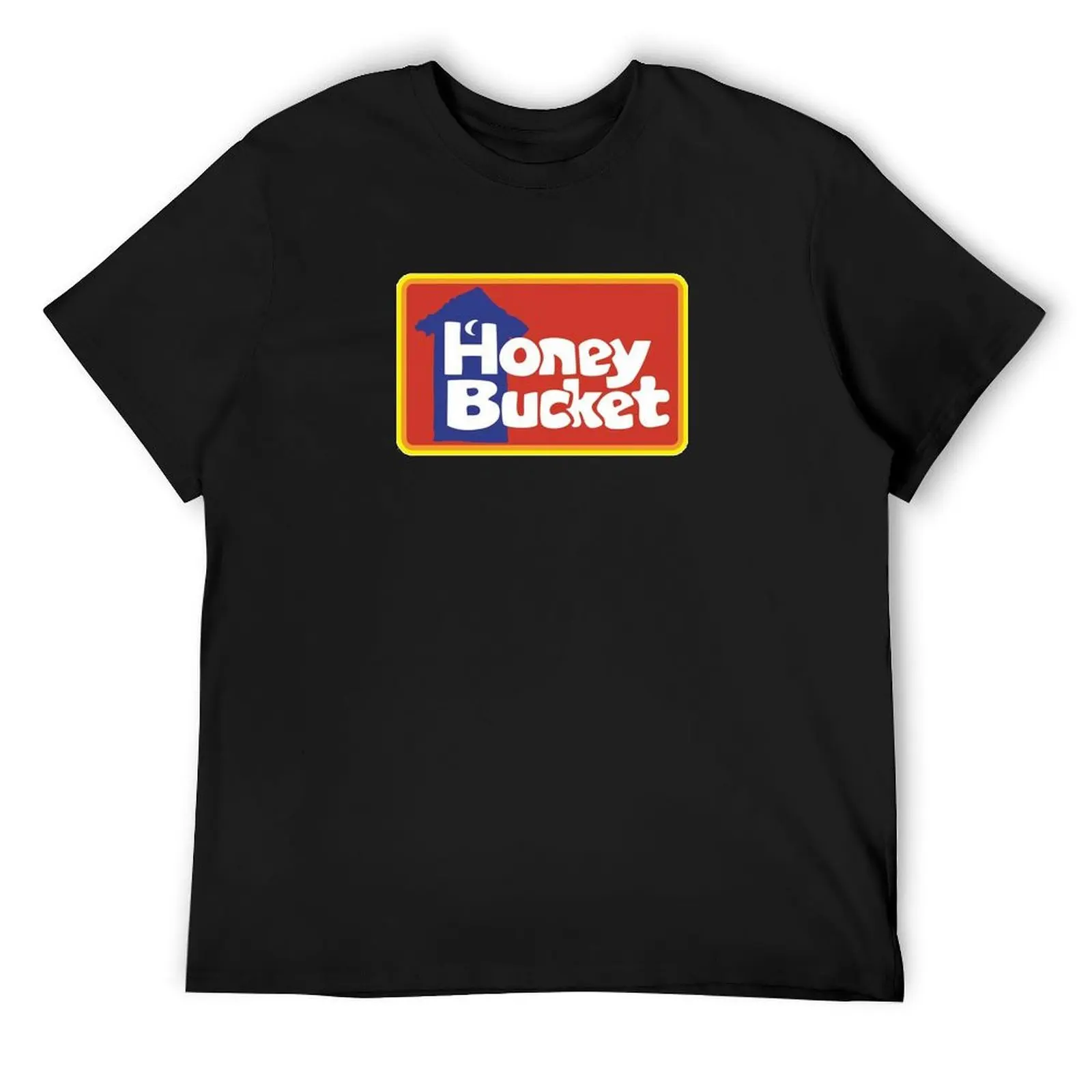 Honey Bucket outhouse logo portable restrooms T-Shirt anime t shirts vintage clothes essential t shirt cotton t shirt men