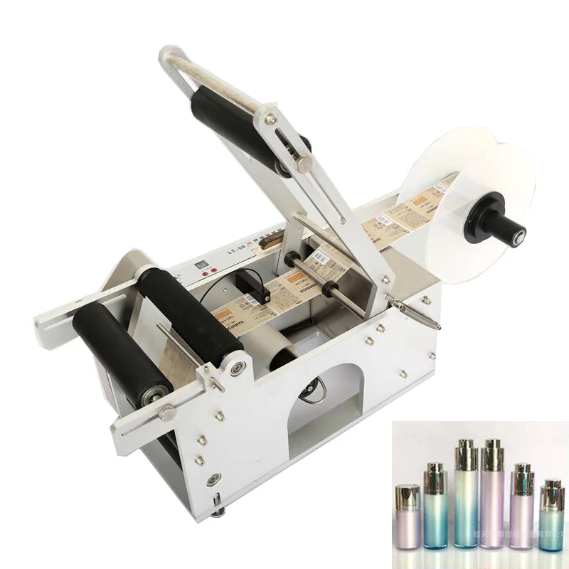 Desktop Pouch Bags Labeling Machine Automatic  Stand-up Bag Flat Surface Pouch Applicator with Paging Machine