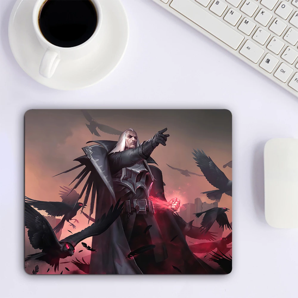 League of Legends-alfombrilla de ratón pequeña Swain, accesorios para juegos de ordenador, teclado, alfombrilla de ratón para ordenador portátil, escritorio de oficina, PC Gamer