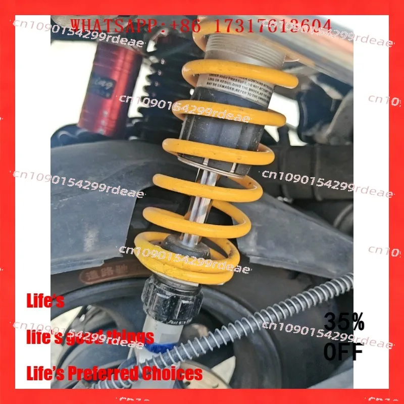 

Motorcycle shock absorber adjustable damping 305mm/325mm/345mm/365mmn modified electric vehicle rear shock absorber