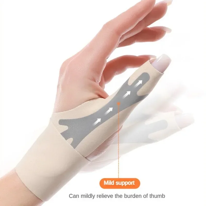 

1PCS Light Thin Thumb Tendon Sheath Wrist Guard Orthodontic Pressure Wrapped Wrist Guard Anti Sprain Thumb Protective Sleeve