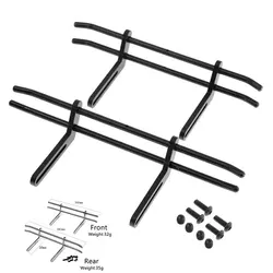 Metal Front Rear Bumper for Traxxas TRX4 Axial SCX10 1/10 RC Crawler Car Upgrade Parts Accessories