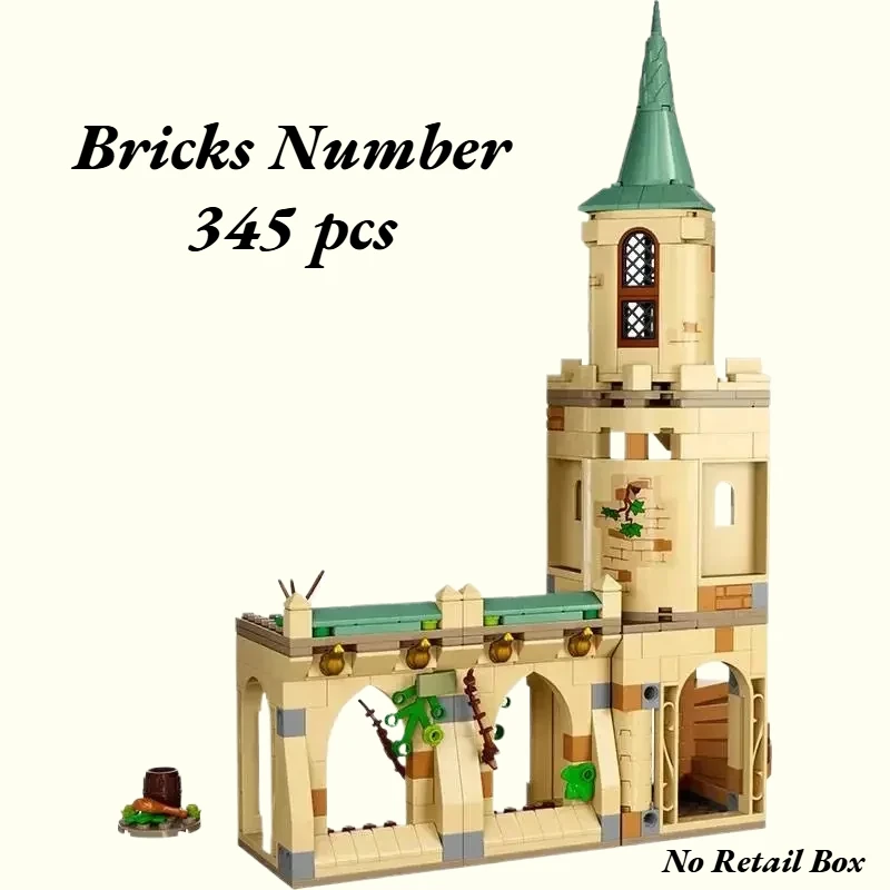 2025 POP 345PCS 76401 Rescue Sirius Building Block Wizarding World Magic Movie Series Bricks Toys For Kids Birthday  Gifts