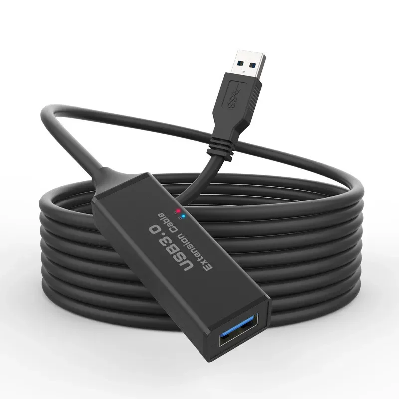 Przedłużacz USB3.0 USB 3.0 męski na żeński Przedłużacz danych do PC Smart TV Xbox One SSD Szybki kabel USB 5M 10M 20M