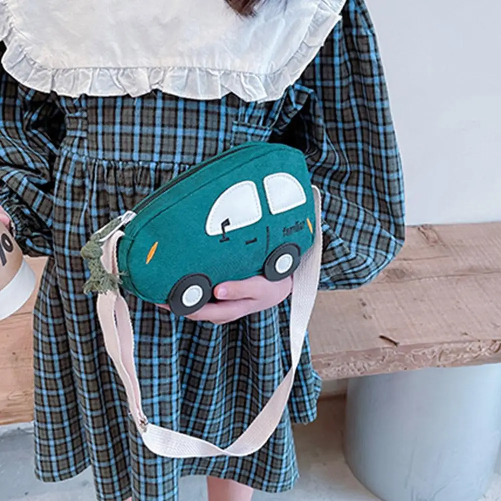 حقائب كروس صغيرة على شكل سيارة حقيبة كتف بلون سادة حقائب يد لطيفة على شكل رسوم كرتونية صغيرة حقيبة ساع محفظة صغيرة