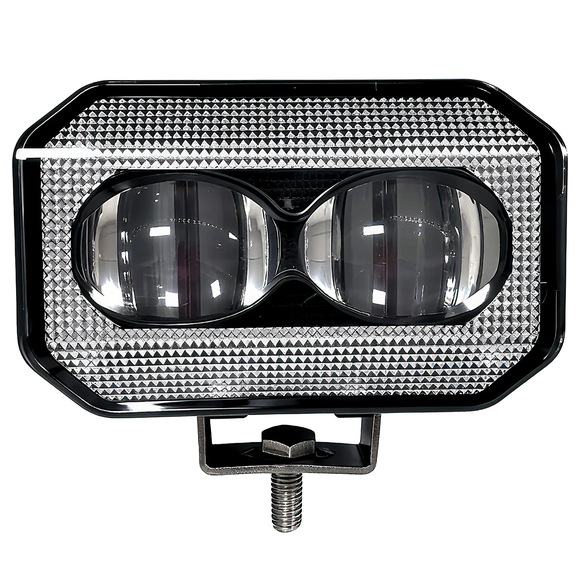 

Forklift Sensor with Red Flashing Warning Light Acoustic and Light Alarm System Customizable Voice 25W 12-48V