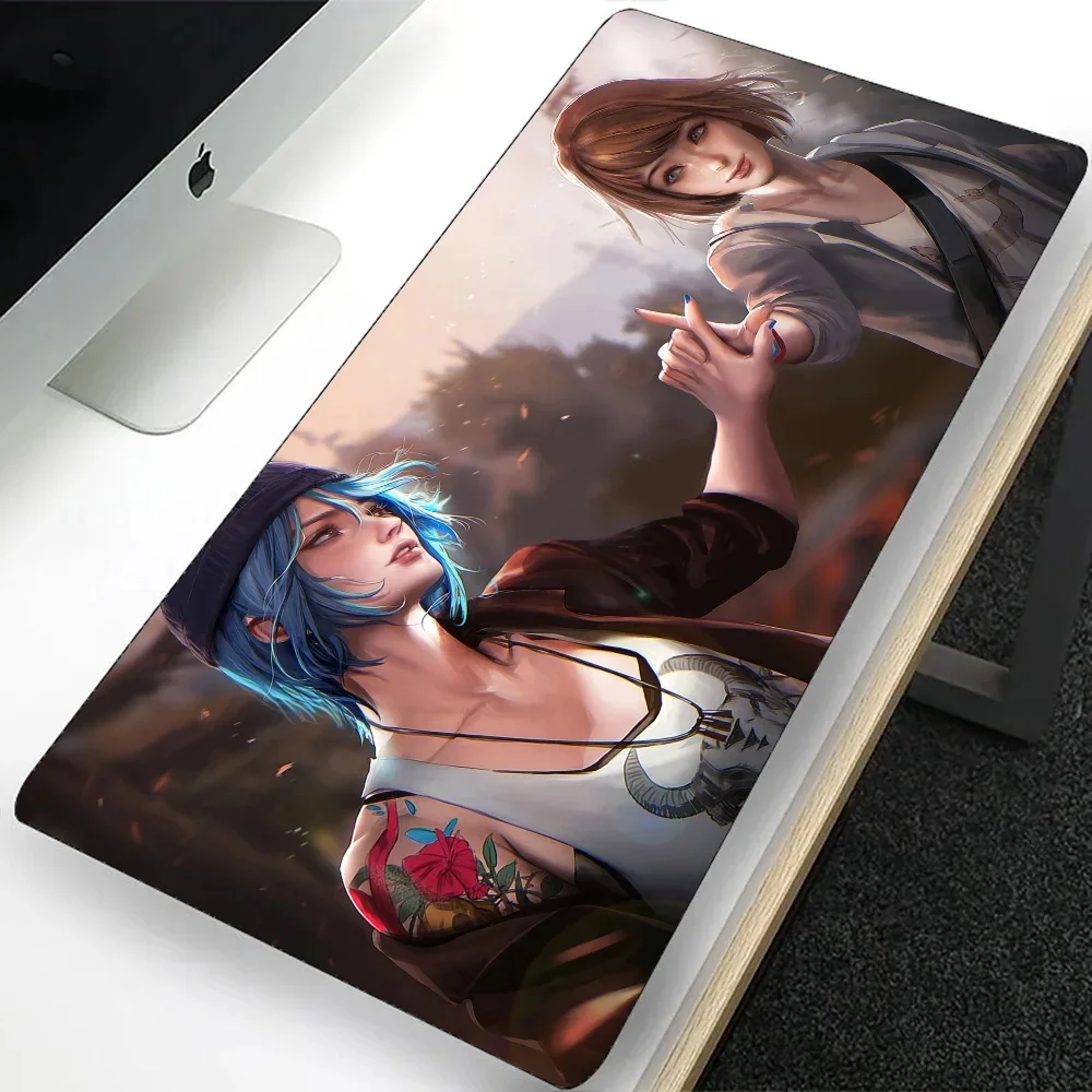 Life is aneh Mouse Pad Gaming besar komputer Mousepad PC Gamer Mouse Mat kantor Mausepad XXL alas Keyboard Pad meja