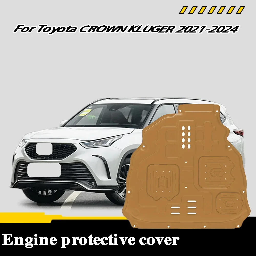 

Car underbody protection plate suitable For Toyota CROWN KLUGER 2021-2024 engine underguard underbody protection plate