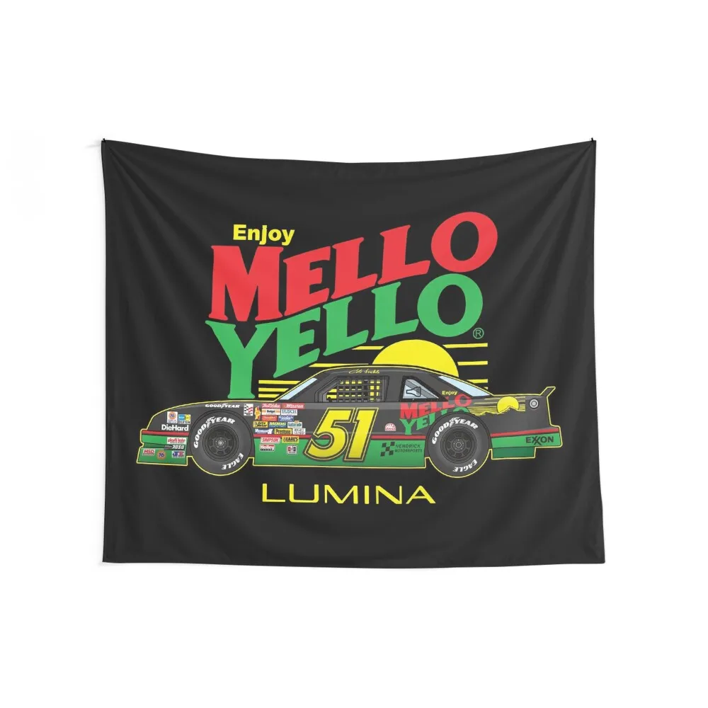 #51 Mello Yello Cole Trickle Days of Thunder Illustration Tapestry Room Decorator Room Ornaments Decoration Bedroom Tapestry