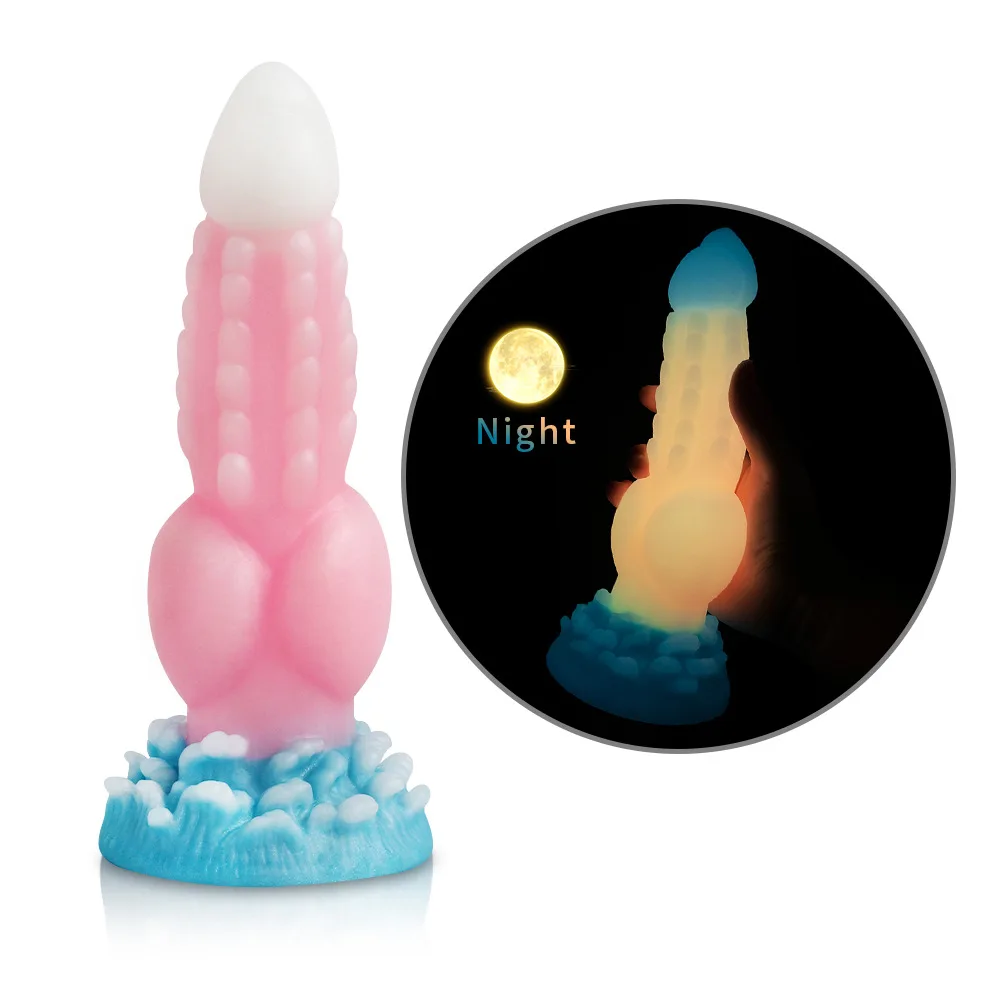 Silicone Animal Dildo Butt Plug Prostate Massager Anal Vaginal Stimulator with Suction Cup Masturbation Adult Sex Toys Products