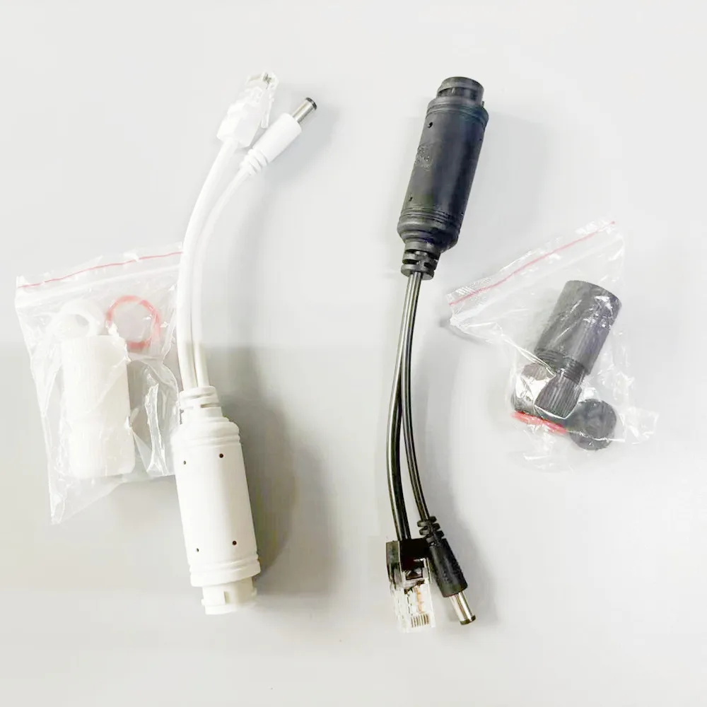 POE Spliter 48V To 12V Waterprrof Video And Power Adapter Cable Supply Module Injector for IP Camera Extender