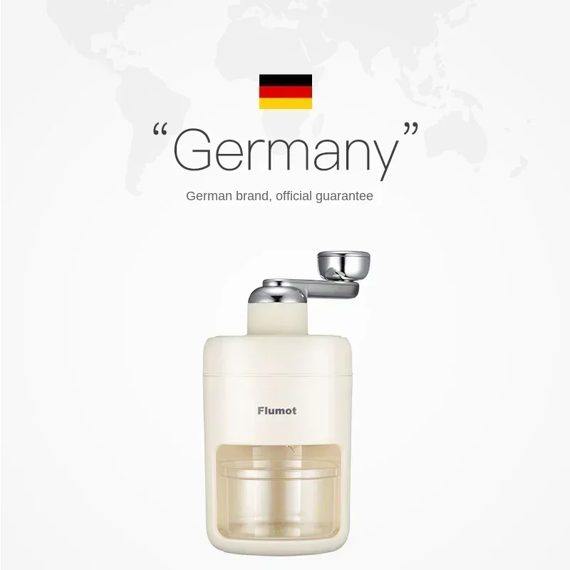 Portable Mini Hand-crank Ice Crusher Slush Machine for Home Use - Easy Ice Making A