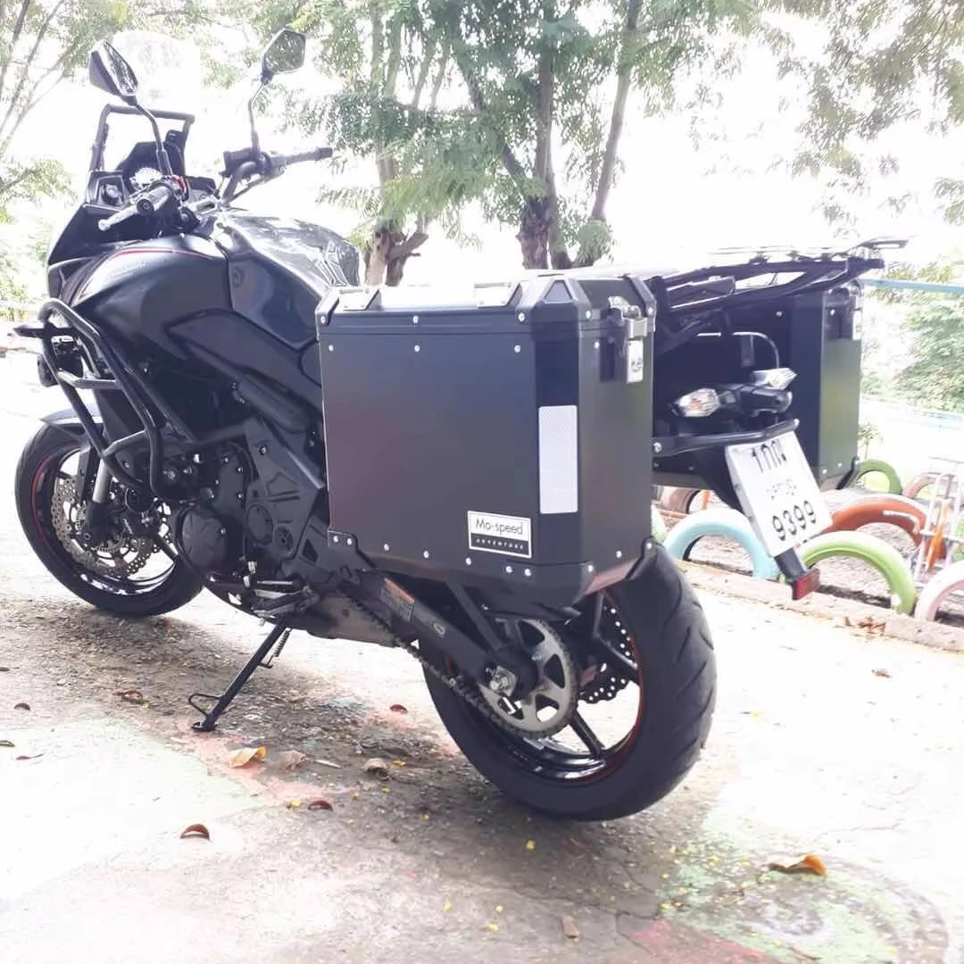 

36L Black Or Silver Aluminium Motorcycle Side Box For The Full Types Of Motorcycles