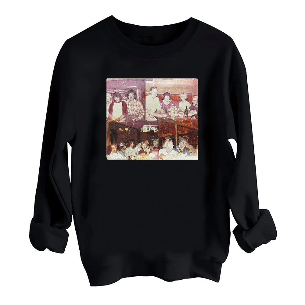 

Zach Bryan The Great American Bar Scene Sweatshirt Harajuku Round Neck Long Sleeve Oversize Hoodie