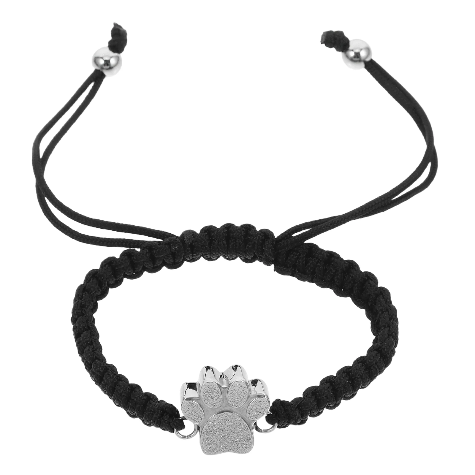 

Pet Cremation Bracelet Tombstones Plaque Dog Grave Decoration Paw Print Ashes Urns for Pets Necklace Mother