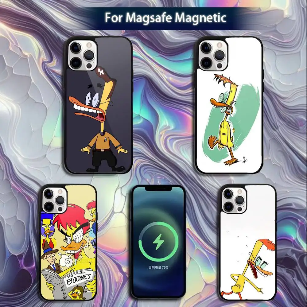 

E-Eric Duckman Phone Case For iPhone 16e,16,15,14,13,12,11,Plus,Pro,Max,Mini Magsafe Magnetic Wireless Charging