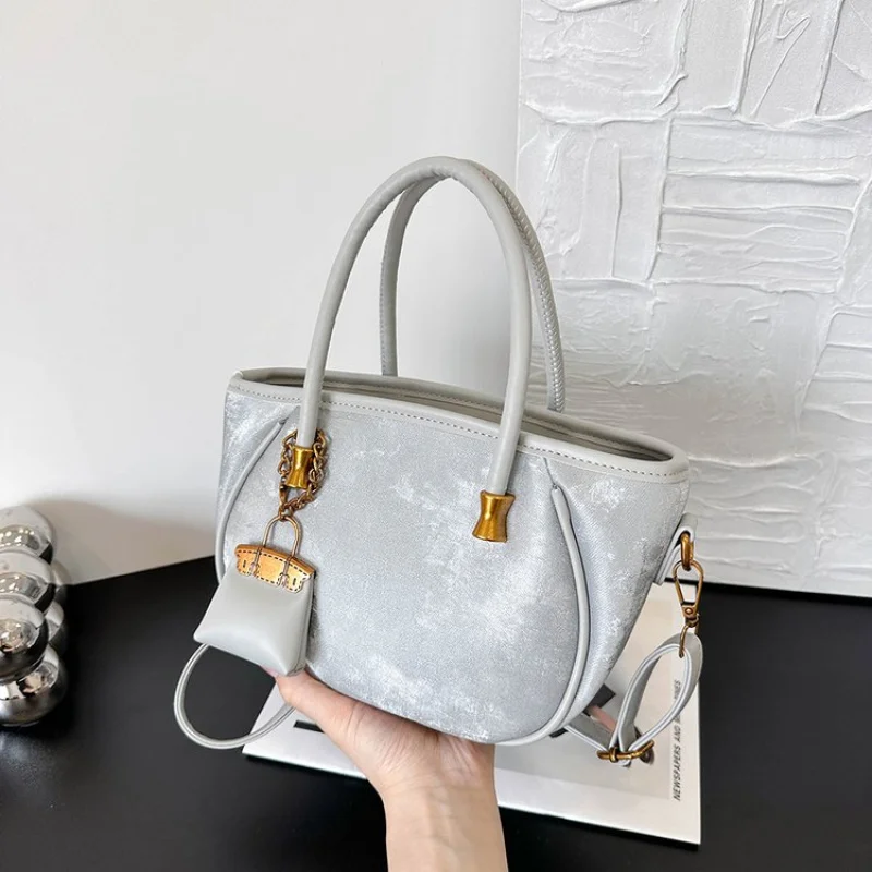 Женские сумки из овчины из кожи с классической мальтой, повседневная, винтажная, аккуратная, легкая