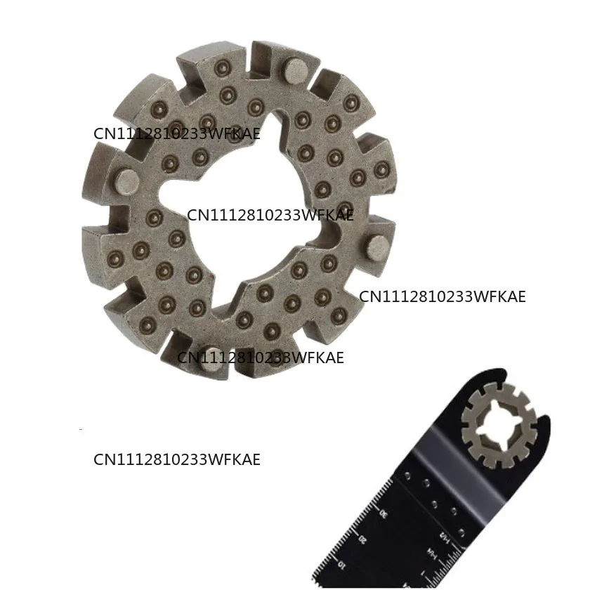 5 Piece Swinging Circular Saw Blade, Star Lock Handle Adapter Kit, Multifunctional Power Tool Accessories