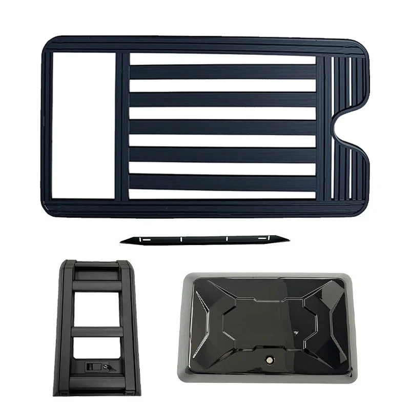 

Wholesale Aluminum Roof Platform Kit with Side Ladder & Side Storage Box Fit 03 J6 2025 Offroad Mod Parts
