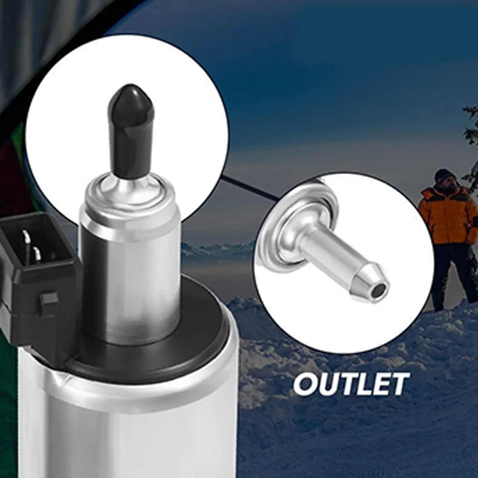 

Насос автомобильного обогревателя 12 В, устойчивый к низким температурам автомобильные аксессуары, парковочный обогреватель, импульсный дозирующий насос для грузовика, автофургона