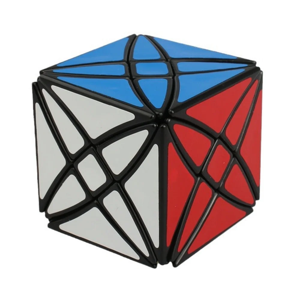 Lanlan Flower Rex Strange Shape Axis Cube 8 Axis Hexahedron Magic Cube Puzzle 58mm Speed Puzzle Education Toys