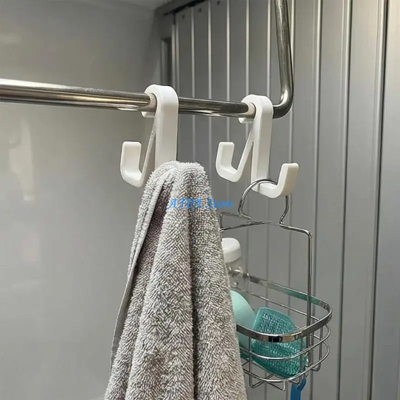 

U13C Heavy Duty Space Saving Hook Hangers Brackets For Motorhome Storage And Organization