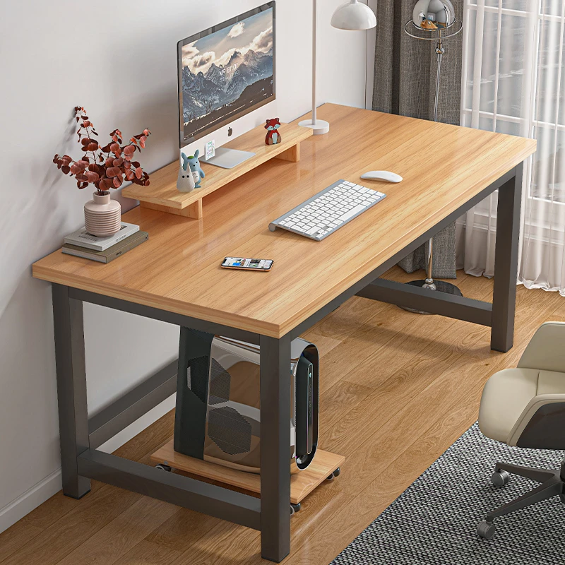 Office Standing Computer Desk Laptop Monitor Console Space Saving Crafting Computer Desk Reading Biurka Komputerowe Furniture