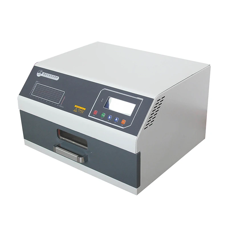 

Печь для пайки оплавлением ZB5040HL 3600W с выдвижным столом, машина для пайки оплавлением горячим воздухом, оборудование для пайки оплавлением для SMT-линий производства печатных плат