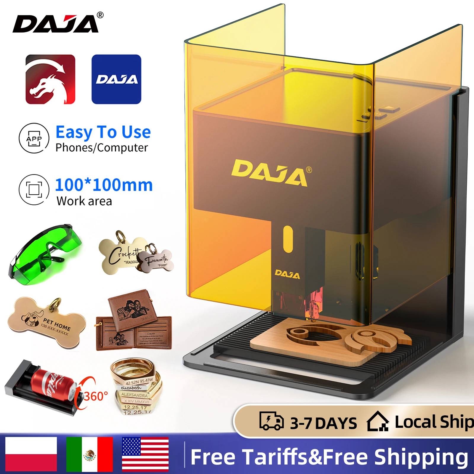 Industrial Laser Blasting - DAJA DJ6 Pro – przenośna maszyna