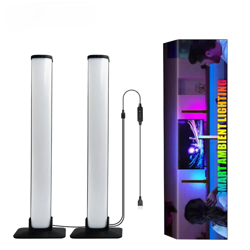 Ins Popular Música Atmosfera Light Bar, LED Magic Color, Mudando Ritmo, Ativado Melody Lamp, Dynamic Smart App Control
