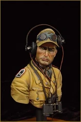 military armored corps lieutenant Africa Collectible Unassembled Sculpture for Hobbyists