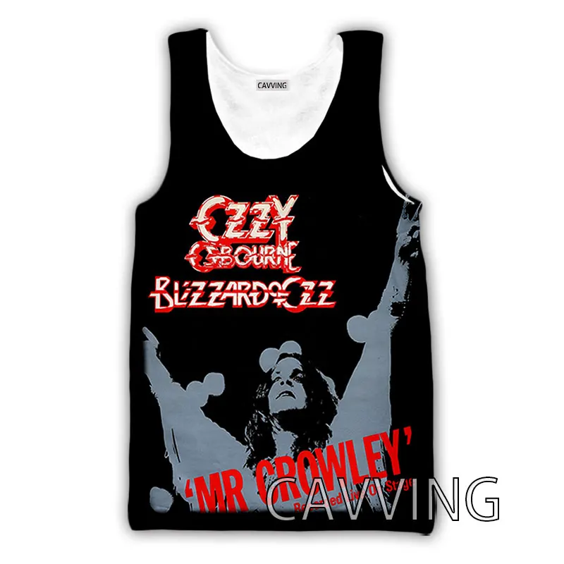 ملابس عصرية جديدة للسيدات/الرجال بتصميم ثلاثي الأبعاد مطبوعة أوزي أوزبورن سترة هاراجوكو ملابس صيفية قمصان تي شيرت Z02 #4