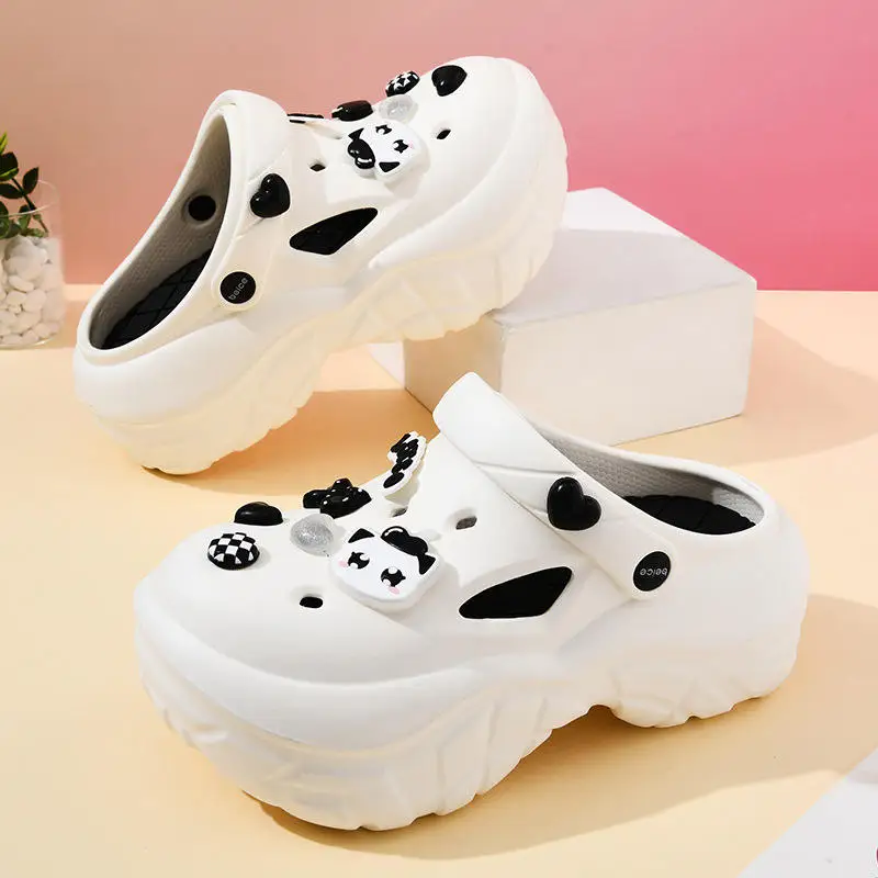 women clogs 7cm height sandal women EVA thick sole sandals garden shoes platform clog shoes women lightweight shoes