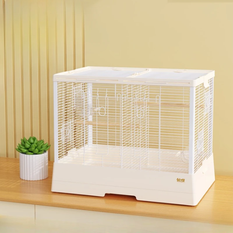 

Luxury Villa Breeding Bird Cage Rabbit House Carrier Pigeon Bird Cage Hamster Cockatiel Jaula Decorativa Pet Products RR50BC