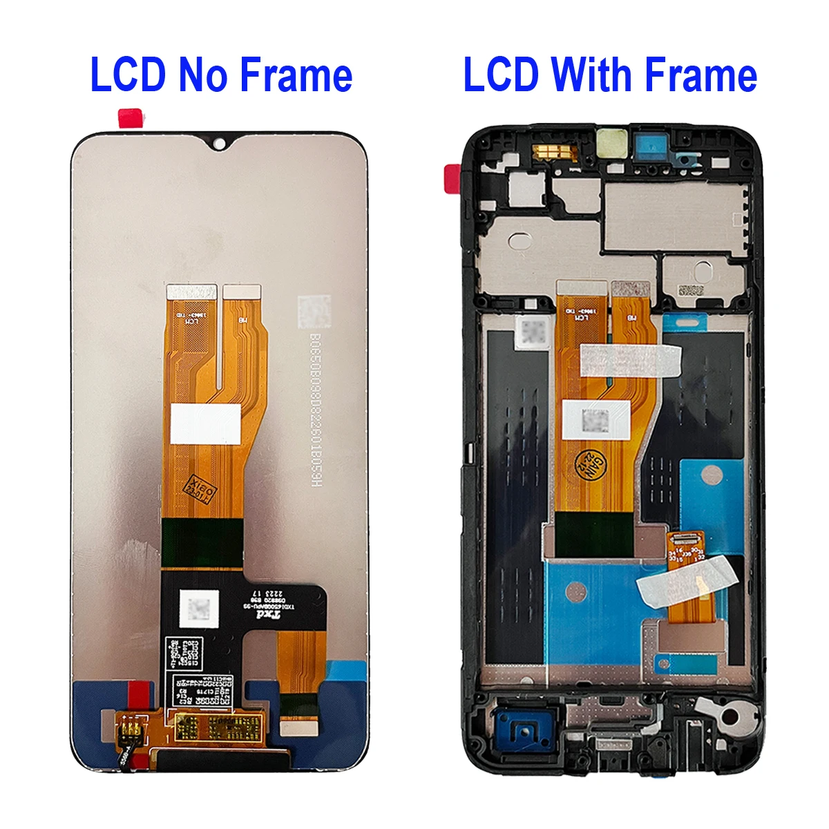 For Realme Narzo 50i Prime RMX3506 LCD Display Touch Screen Digitizer Assembly