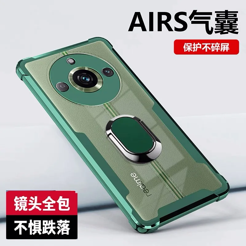 Stand For Realme 11 Pro Plus Case Shockproof Camera Full Portection Back Luxury PU Leather Cover For Realme 11 Pro Plus Holder