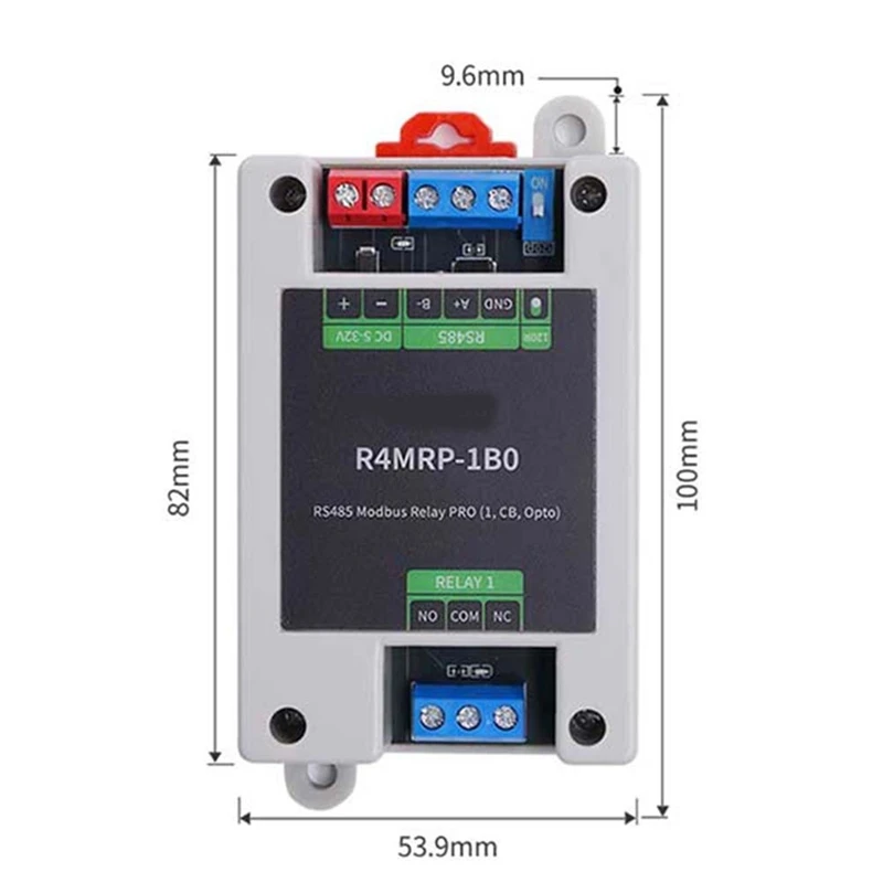 RS485 Modbus Relé PRO RS485 Interfaz Relé Modbus RTU Protocolo Control Optoacoplador Aislamiento