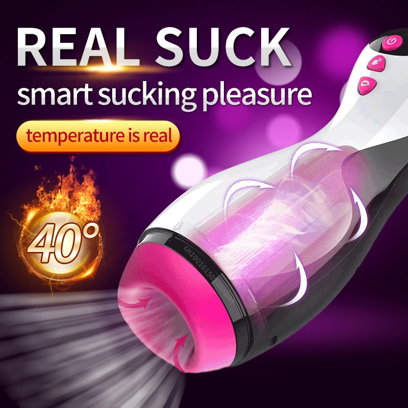 Pocket Pussy Automatic Cup Male Auxiliary Equipment Artificial Vagina Vibrator Men's Vibrate Man Masturbation 18 Suction Machine