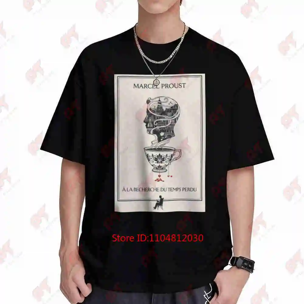 A La Recherche Du Temps Perdu Marcel Proust Novel Short Sleeve Tee 100% Cotton T-Shirt