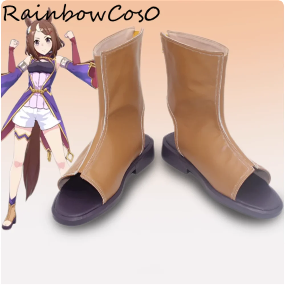 

Tsurumaru Tsuyoshi Umamusume Pretty Derby Cosplay Shoes Boots Game Anime Party Halloween RainbowCos0 W5436