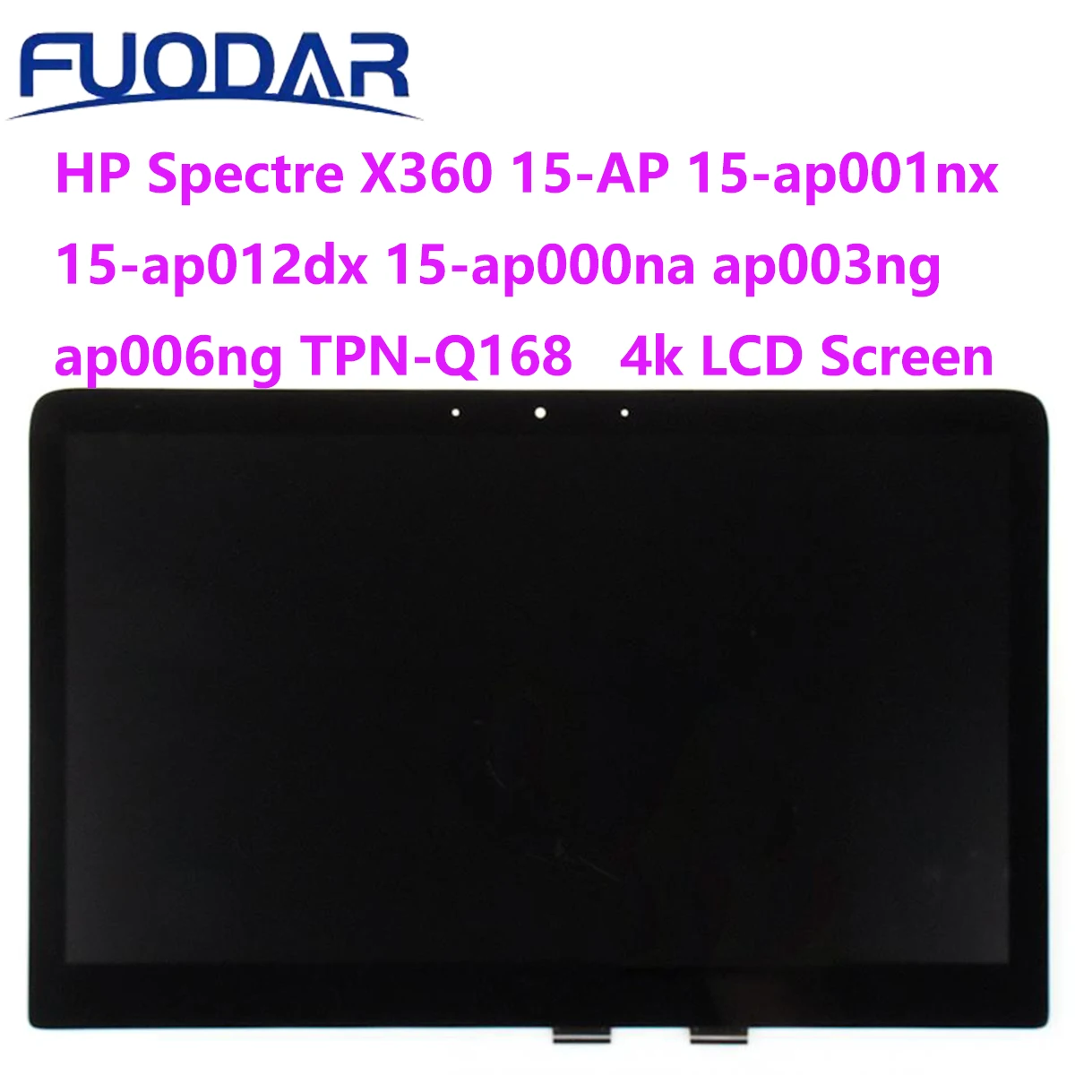 

HP Spectre X360 15-AP 15-ap001nx 15-ap012dx 15-ap000na ap003ng ap006ng TPN-Q168 For 15.6" UHD Touch LCD Screen Display Assembly