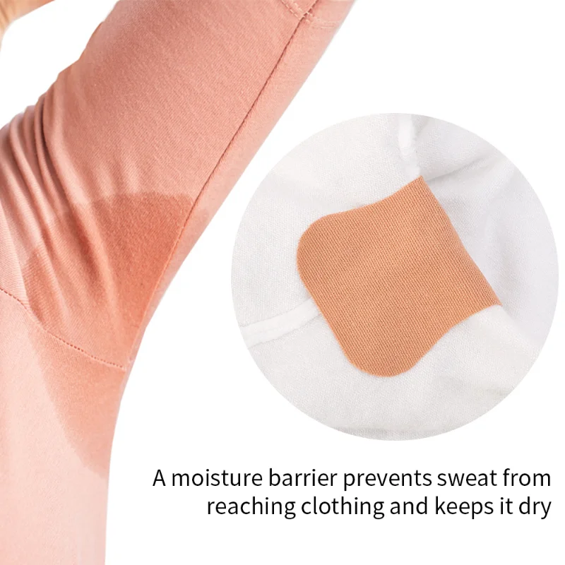 20Pcs/lot Summer Underarm Sweat Pads Armpit Antiperspirant Sticker Deodorants Anti Perspiration Reduce Armpit Foot Sweat Pad