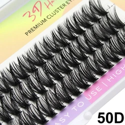 Moonlily Professional Eyelashes Extension Natural Long Soft 20D/30D/40D Cluster Individual Grafting Fake False Silk Mink Lashes