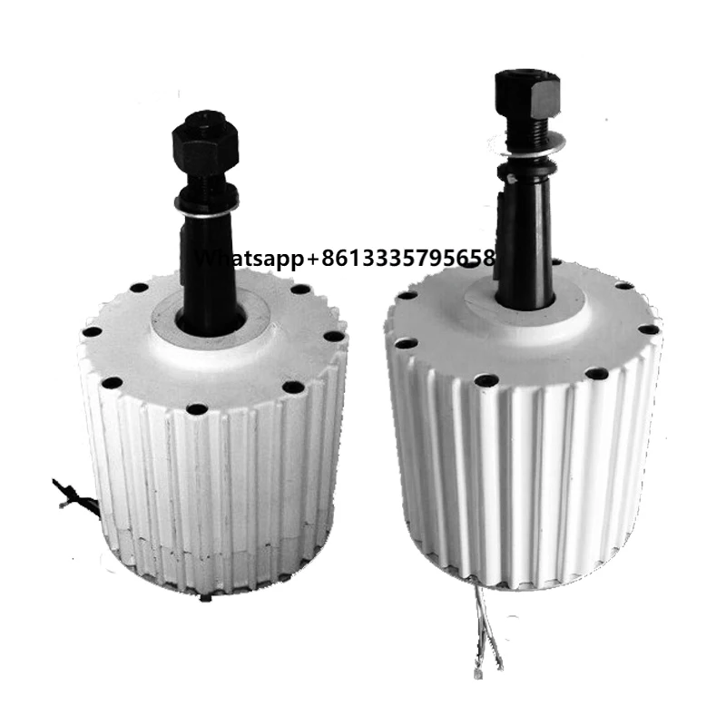 

48v 380v Permanent Magnet Generator Three-phase 1000w-10kW Wind Generator Hydraulic Power Generation Permanent Magnet Motor