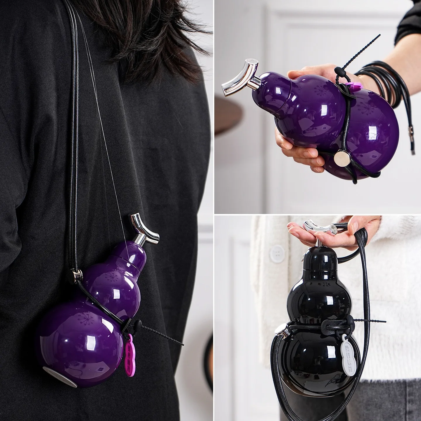กระติกน้ำรูปทรงน้ำเต้าแบบพกพา - Vacuum Chamber Small บทวิจารณ์และราคา