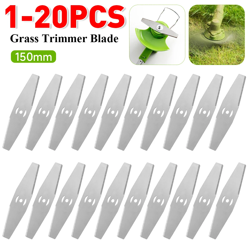 

30-1PC Metal Grass String Trimmer Head Replacement Saw Blades Lawn Mower Brush Cutter Head Grass Trimmer Blade Gardening Tool