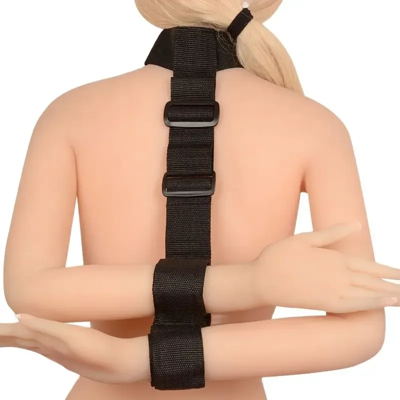 Sex Slave Neck Collar & Handcuffs Fetish Bondage Restraints BDSM Handcuffs Adult Games SM Sex Products Sex Toys For Couples