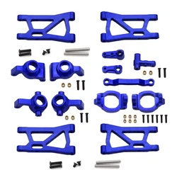 Remo Hobby Smax 1631 1635 1651 1655 Metal Steering Block C-Hub Carrier Steering Assembly Suspension Arm RC Car Upgrade Parts Kit